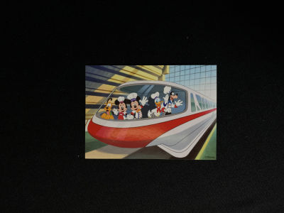 Chef Mickey’s Character Signature Postcard. Local pickup in Celebration, FL is available for 