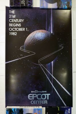 EPCOT D23 Poster 1982. LE100 poster sold at D23 Expo 2019. 24"x36" 
Local pickup in Celebration 