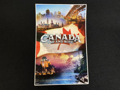 EPCOT Imagineering Exclusive Canada Far and Wide Film Attraction Poster. Poster given out by 