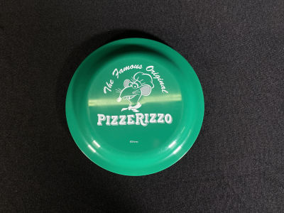 “The Famous Original PizzeRizzo” Destination D23 Exclusive Frisbee. Recreation of frisbee found 