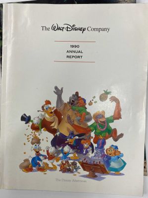 The Walt Disney Company Annual Report 1990