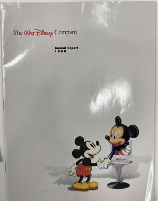 The Walt Disney Company 1999 Annual Report