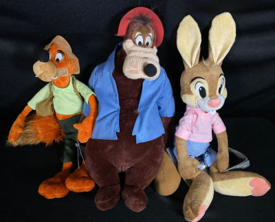 Splash Mountain Plush Set. Set of 3 Splash Mountain plush includes: Brer Bear, Brer Fox and Brer 