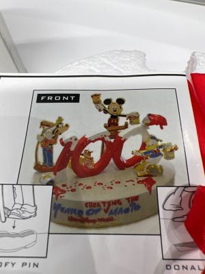 Disney 100 Years of Magic Cast Exclusive Paint Can Pin Set