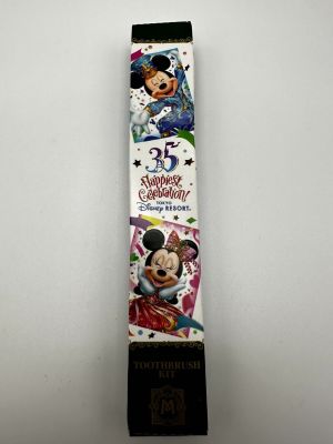 Tokyo DisneySea 35th Celebration Hotel MiraCosta Toothbrush (Mickey & Minnie). Item is available 