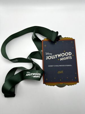 Disney Jollywood Nights Lanyard with Credentials for first ever 2023 event. Item is available 