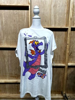 2024 EPCOT International Festival of the Arts Figment t-shirt (white XXL). Item is available for 