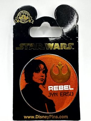 Star Wars. Rogue One Rebel Jyn Erson Pin. Item is available for pickup in Celebration, FL. This 
