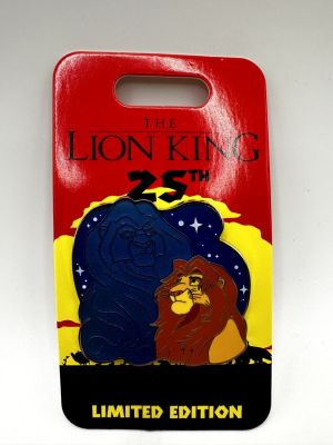 Lion King 25th Anniversal Pin - Simba and Mufasa - LE 4000. Item is available for pickup in 