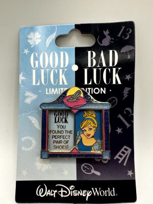 Good Luck Bad Luck Cinderella Pin - LE 1000. Item is available for pickup in Celebration, FL. 