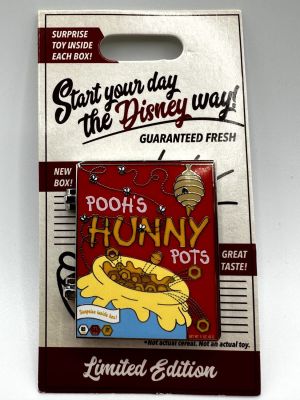 Start Your Day the Disney Way Pooh's Hunny Pots Pin - LE 4000. Item is available for pickup in 