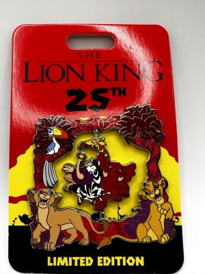 Lion King 25th Anniversal Pin - Simba and Nala - LE 4000. Item is available for pickup in 