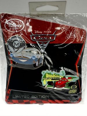 Cars 2 Pin Set - Finn McMissile, Francesco Bernoulli - LE 350. Item is available for pickup in 