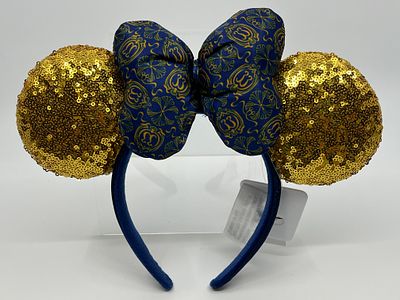 Club 33 Gold Sequin Mickey Ears. This item qualifies for $12 flat rate shipping.