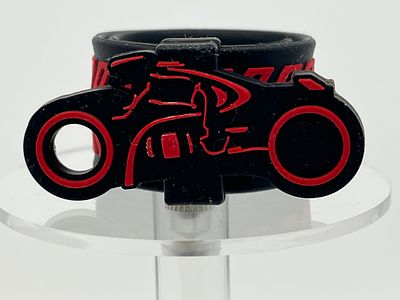Red Tron Slap Bracelet. This item qualifies for $12 flat rate shipping.