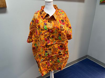 Pirates of the Caribbean Button-Up Size XL. This item qualifies for $12 flat rate shipping.