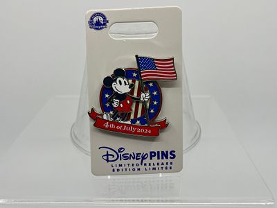 July 4, 2024 Limited Release Pin. This item qualifies for $12 flat rate shipping.