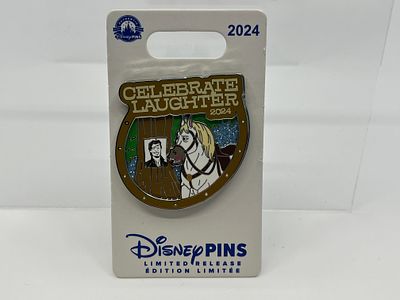 Celebrate Laughter 2024 Pin. This item qualifies for $12 flat rate shipping.