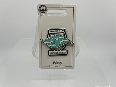 Disney Cruise Line 25th Anniversary Teal Where the Magic Meets the Sea Pin. This item qualifies 