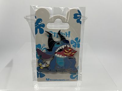 Stitch as Maleficent Disneyland Paris Pin. This item qualifies for $12 flat rate shipping.