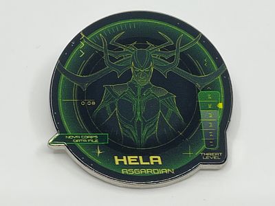 Guardians of the Galaxy Hela Pin. This item qualifies for $12 flat rate shipping.