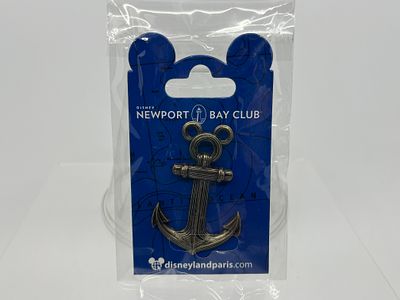 Disneyland Paris Newport Bay Club Anchor Pin. This item qualifies for $12 flat rate shipping.