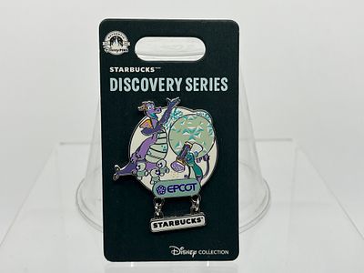 EPCOT Figment Starbucks Discovery Series Pin. This item qualifies for $12 flat rate shipping.