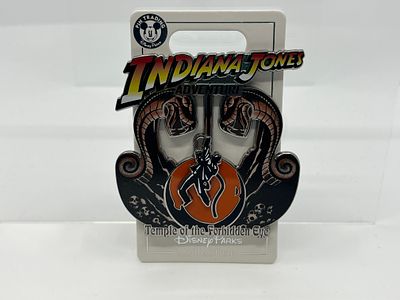 Indiana Jones Adventure Temple of the Forbidden Eye Pin. This item qualifies for $12 flat rate 