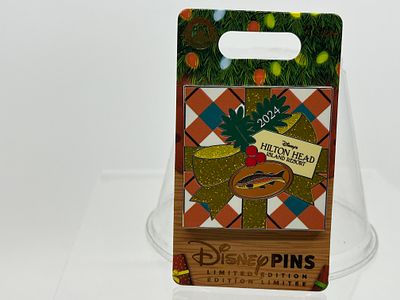 Disney's Hilton Head Island Resort Holiday 2024 Pin. This item qualifies for $12 flat rate shipping.