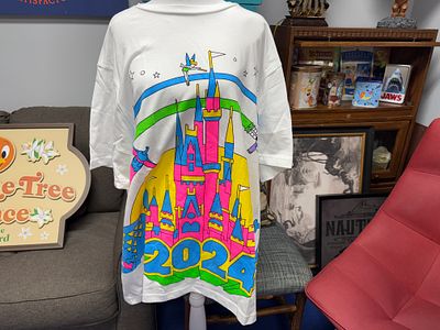 2024 WDW Castle/Characters T-Shirt 2X (New with Tag)