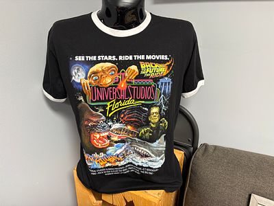 Universal Studios Florida Retro Ride T-shirt L