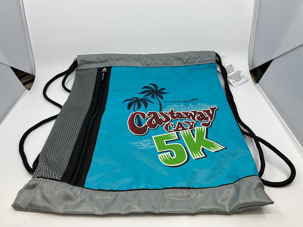 Castaway Cay 5K Drawstring Bag