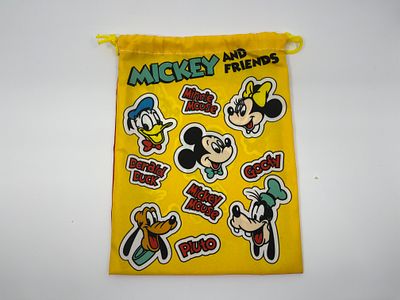 Mickey and Friends Drawstring Bag