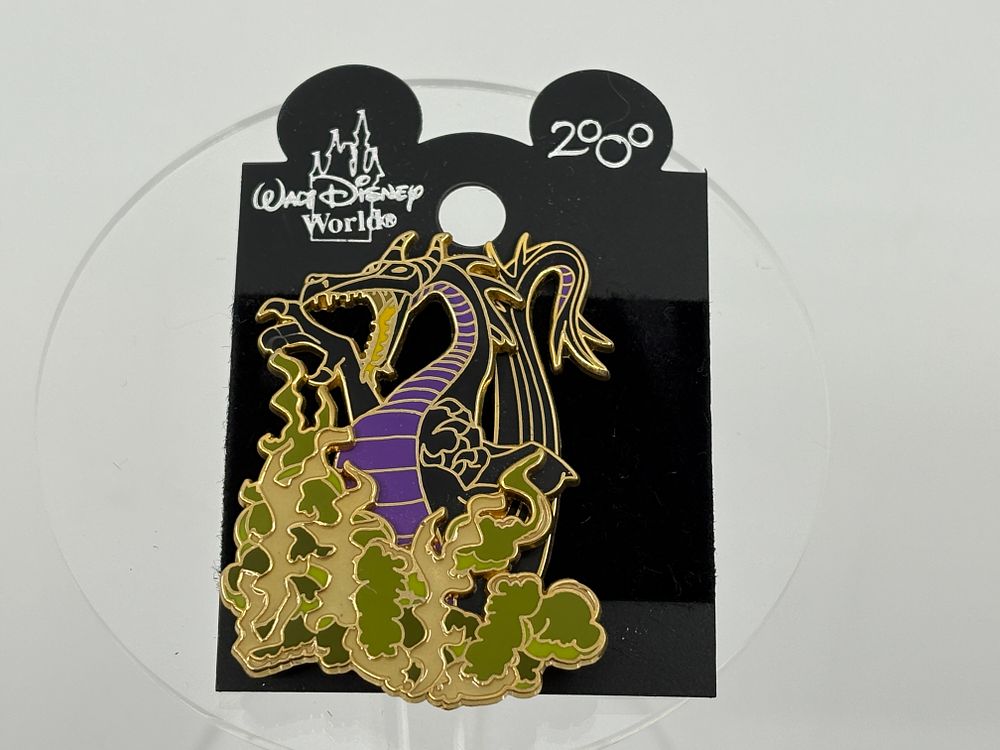 Maleficent Dragon Pin LE3500 // EPCOT Pin Celebration 2002. Pin Event Exclusive. This limited 