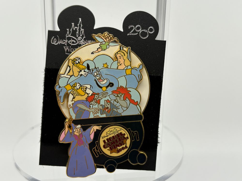 Magic Fairies Cauldron Pin LE750 // Lights Camera Pins Event 2004. Pin Event Exclusive from the 