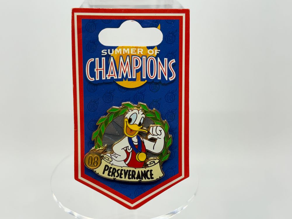 Donald Perseverance Pin // Summer of Champions Pin Event 2008. Pin Event