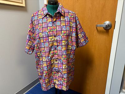 Figment Food and Wine Button-Down Shirt (New/XL)