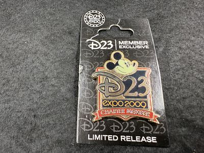 D23 Expo 2009 Charter Member Pin