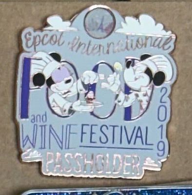 EPCOT International Food & Wine Festival 2019 Passholder Pin