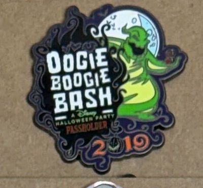Oogie Boogie Bash 2019 Passholder Pin