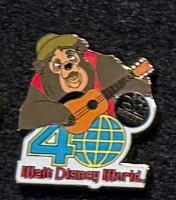 Walt Disney World 40th Anniversary Big Al Teal D23 2011 Mystery Set Pin. PP85141