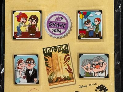 Tokyo Disney Resort UP Set of 6 Pins