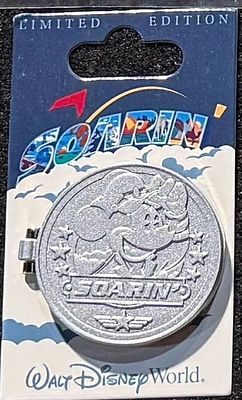 Soarin Around the World Commemorative Coin Pin. PP124361