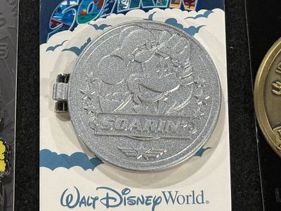Soarin Around the World Commemorative Coin Pin. PP124361
