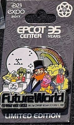 D23 Expo 2017 EPCOT Center Future World 35 Years Pin. PP123061
