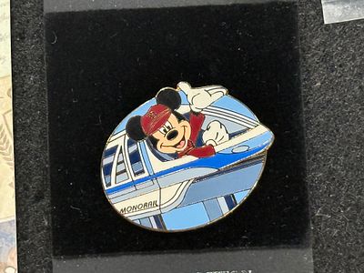 Mickey Monorail Pilot Pin