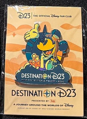 Destination D23 Goofy – Journey Around the Worlds of Disney Pin. PP177780