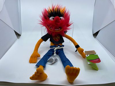 The Muppets Animal Drummer Plush from Rock 'n' Roller Coaster Starring The Muppets Media Preview