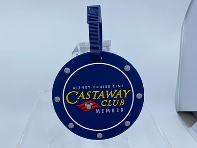 Disney Cruise Line Castaway Club Luggage Tag