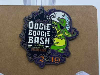 DCA Oogie Boogie Bash 2019 Passholder Pin Artist Proof